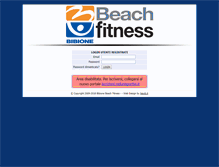 Tablet Screenshot of beachfitness.newb.it